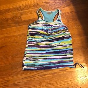 Athleta a tank top with built-in sports bar
